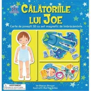 Călătoriile Lui Joe – carte educativă cu piese magnetice