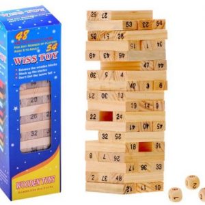 Jenga – Joc Educativ din Lemn