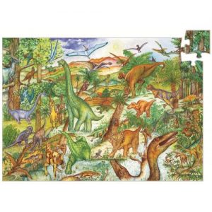 Puzzle observatie Djeco Dinozauri