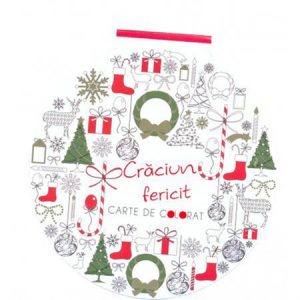 Craciun Fericit – carte de colorat, Deagostini