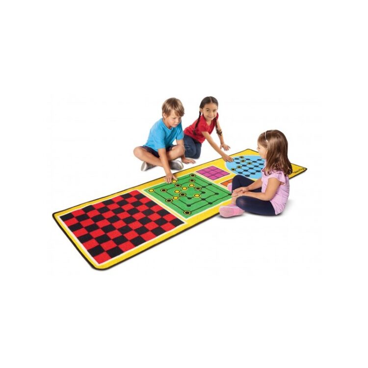 Joc covoras 4 in 1 Melissa and Doug,covor cu jocuri melissa and doug, covor copii educativ, covorase melissa and doug