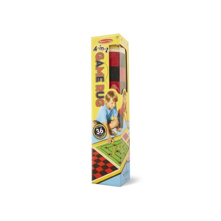 Joc covoras 4 in 1 Melissa and Doug,covor cu jocuri melissa and doug, covor copii educativ, covorase melissa and doug