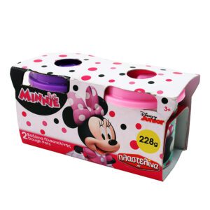 Set 2 borcanase plastilina – Minnie