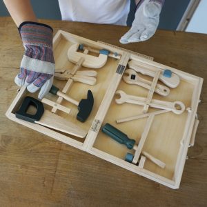 Set de unelte din lemn - Egmont toys, pentru baieti, cadou baiat, trusa de unelte, trusa de scule, ciocan surubelnita