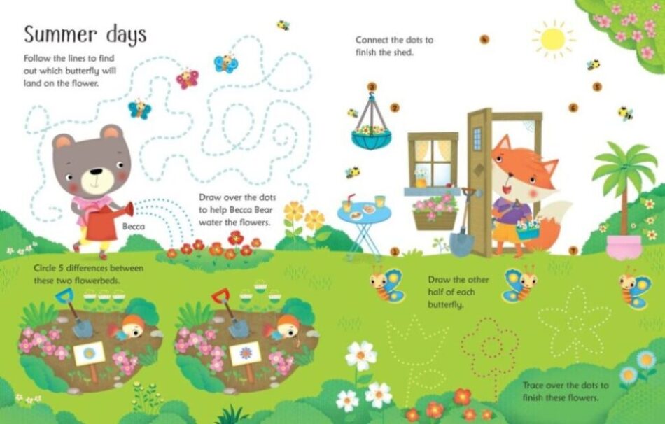 Wipe-Clean Garden Activities - imagine 2